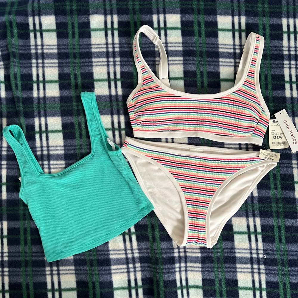 Multicolored bikini